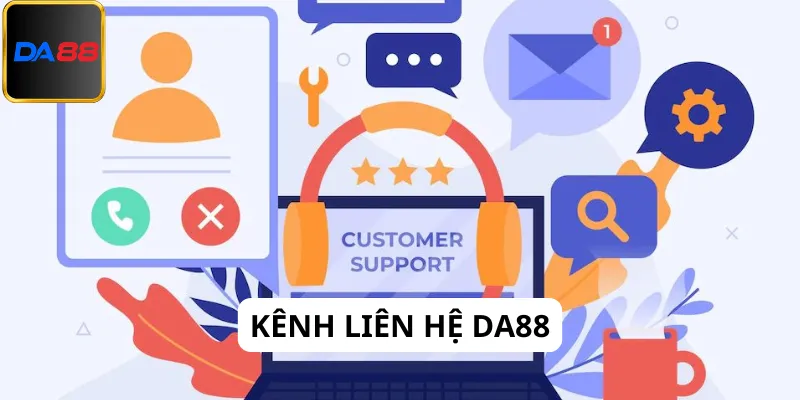 Kênh hỗ trợ liên hệ Da88